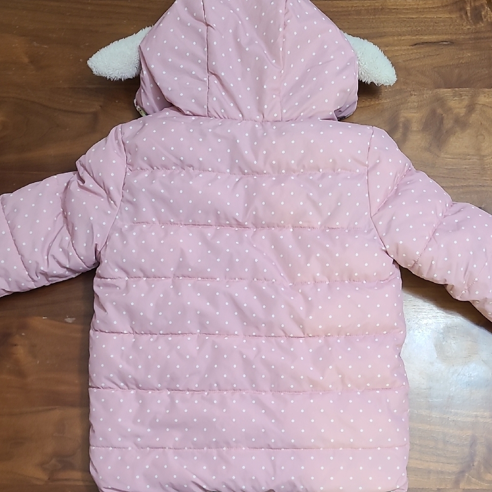 Mini Boden Pink Polka Dot Jacket - Picture 4 of 6